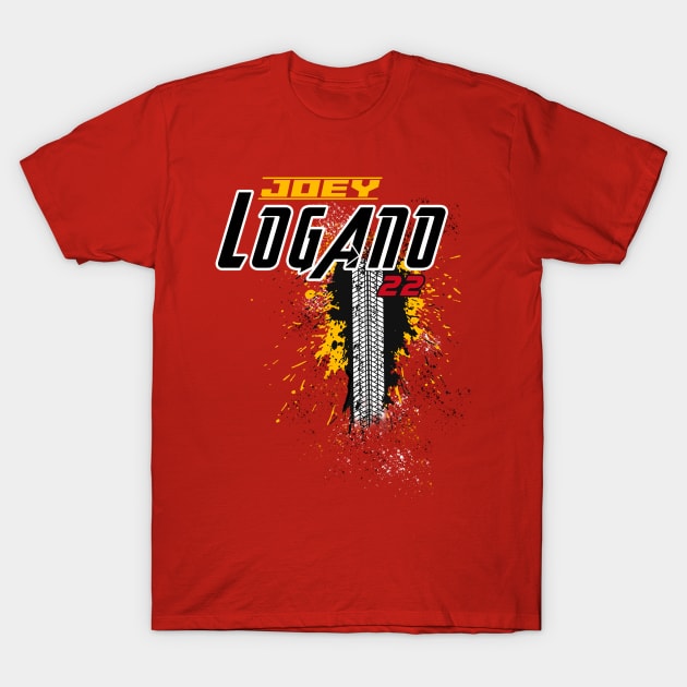 J Logano Fan Design T-Shirt by Be Like Secret